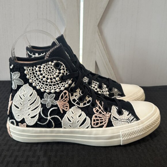 Converse Chuck Taylor All Star Butterflies High-Top Sneakers - Picture 2 of 10